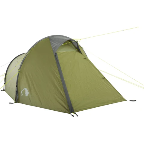 Tatonka Narvik 2 Person Waterproof Tunnel Tent for Camping/Travel - Olive