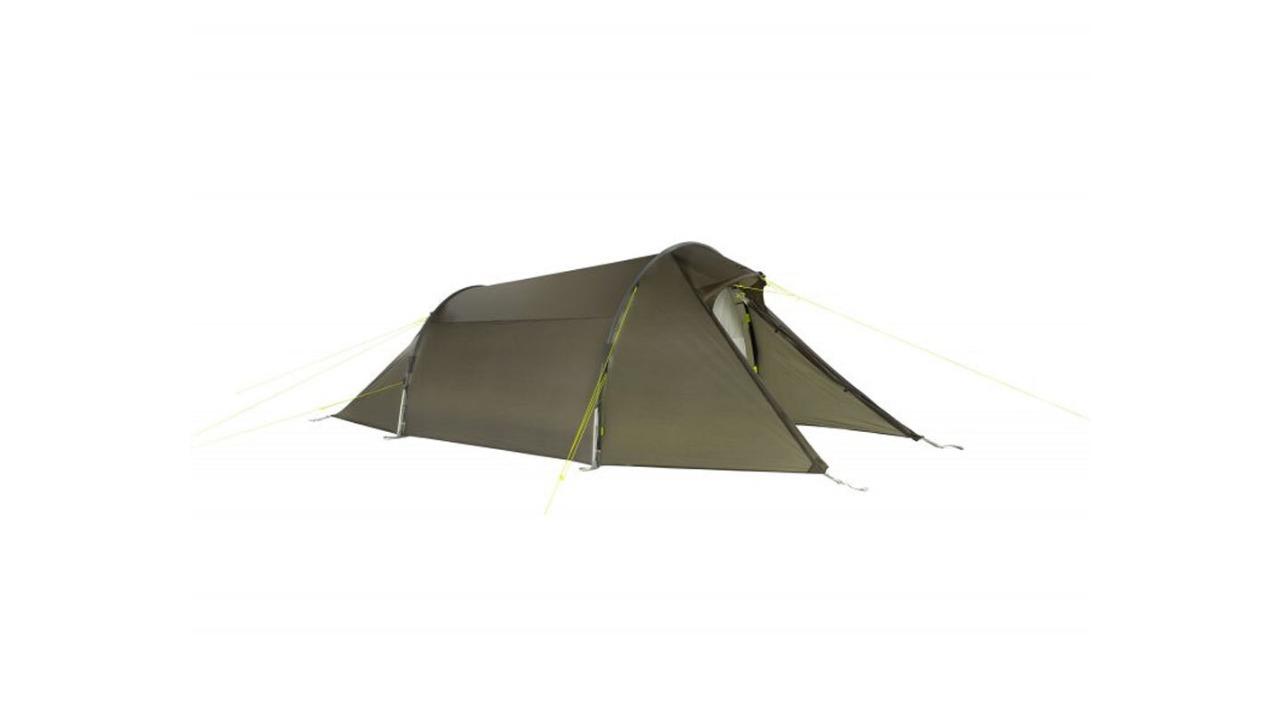 Tatonka Gargia 3 Person Tunnel Tent for Camping Stone - Grey/Olive
