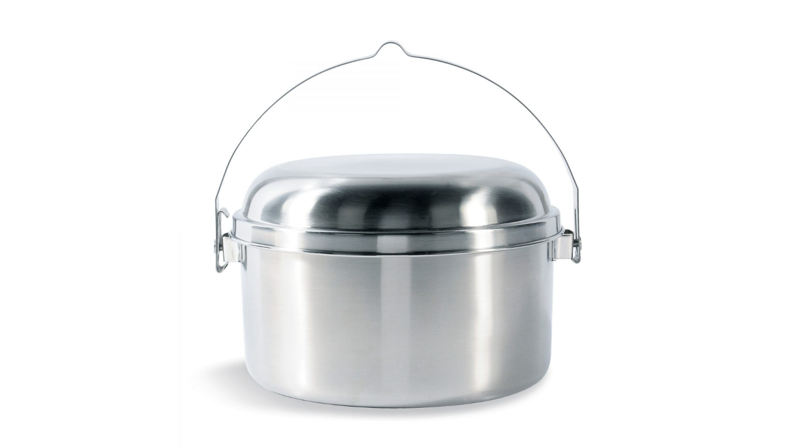 Tatonka Stainless Steel/Lightweight Scout Kettle Pot and Frypan Cookware Set - 2.5 Litre