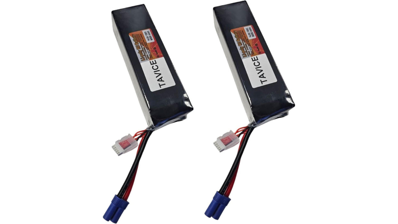 BatteryMate Pack of 2 Tavice 11.1V 5200mAh 100C 3S LiPo Battery with Deans Connector