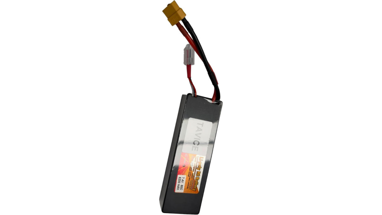 BatteryMate Tavice 7.4V 5200mAh 80C Hard Case 2S LiPo Battery with T-Connector