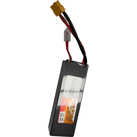 BatteryMate Tavice 7.4V 5200mAh 80C Hard Case 2S LiPo Battery with T-Connector