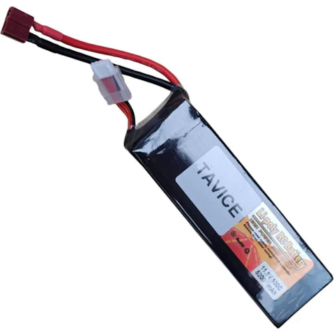 BatteryMate Tavice 11.1V 5200mAh 100C 3S LiPo Battery with Deans Connector