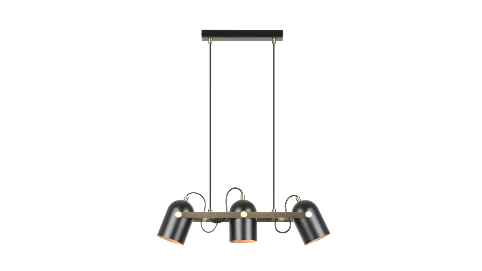 CLA Lighting Tazza Ellipse Shades with Antique Brass Hardware Pendant Light