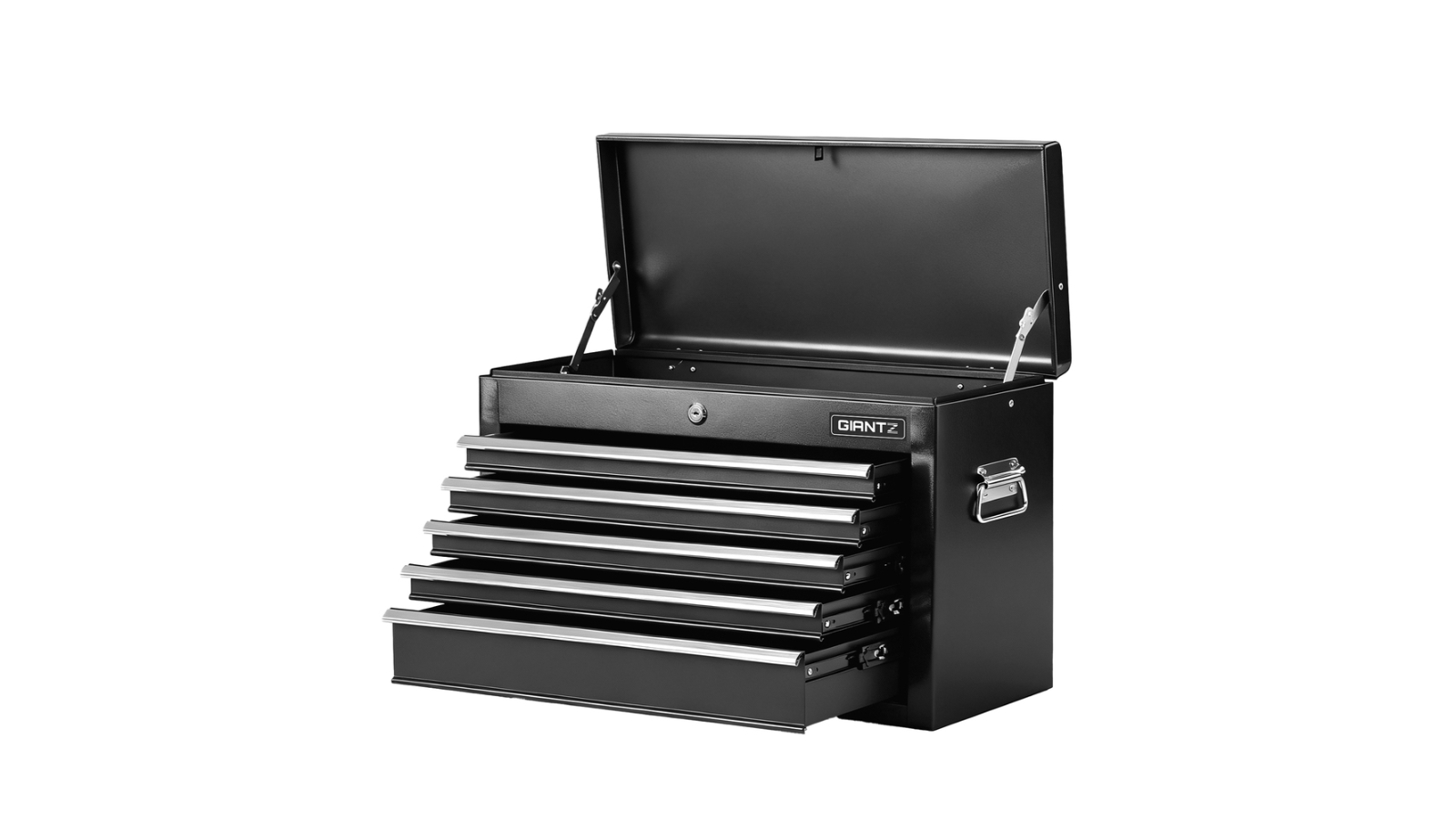 Giantz 5-Drawer Lockable Tool Chest Cabinet Garage Storage Organizer - Black