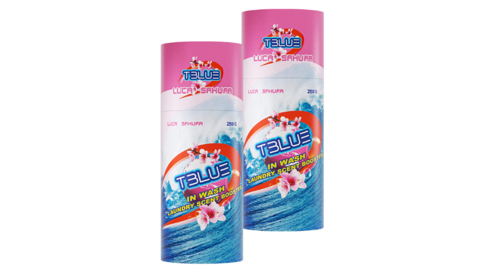 TBLUE Ideal Summer in-Wash Laundry Scent Booster Twin Pack - 250g