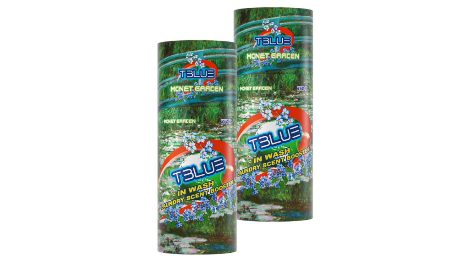 TBLUE Monet Garden in-Wash Laundry Scent Booster Twin Pack - 250g