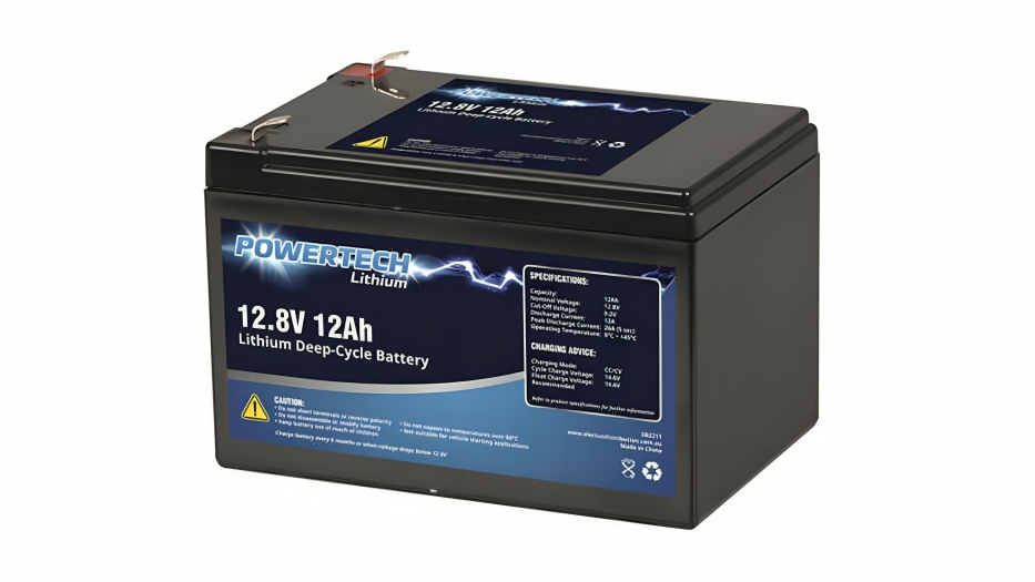 Latest Buys 12.8V Lithium Deep Cycle Battery GN2 - 12Ah