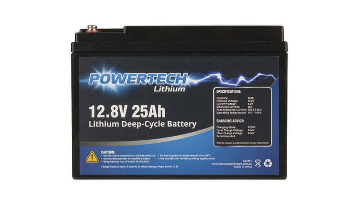 Latest Buys 12.8V Lithium Deep Cycle Battery GN2 - 25Ah