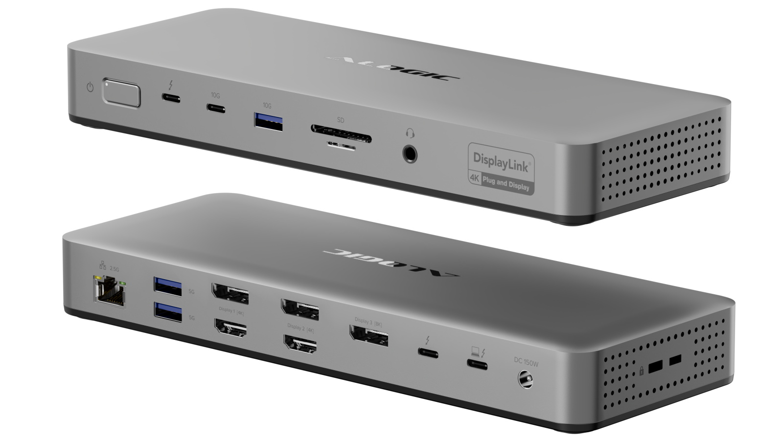 Alogic DU4 Quad 4K Display Thunderbolt Hybrid Universal Docking Station