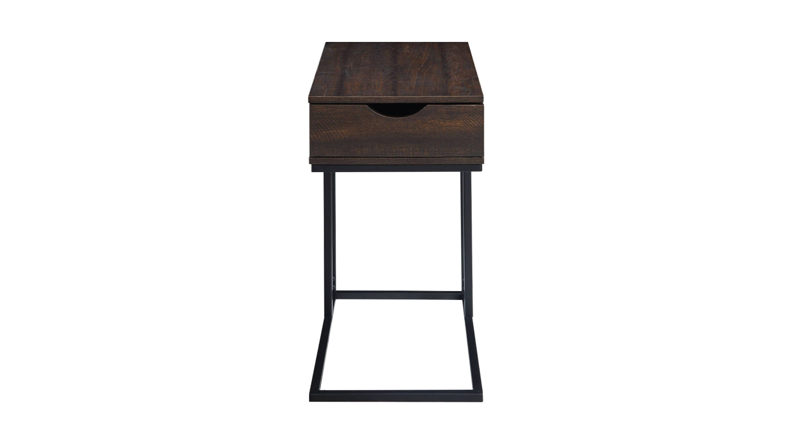 Sarantino C-Shaped Drawer Side Table