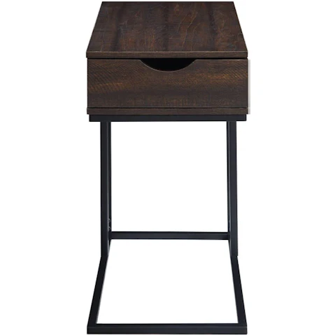Sarantino C-Shaped Drawer Side Table