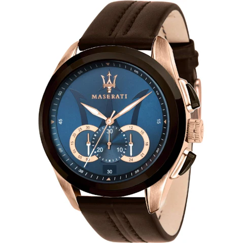 Maserati Traguardo 4.5cm Dial Chronograph - Blue
