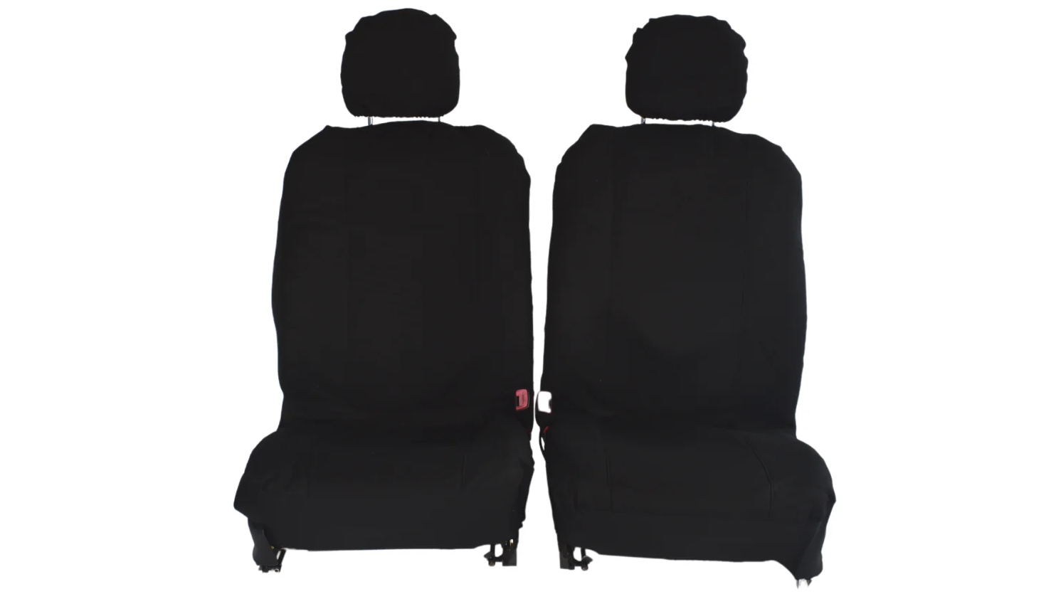 My Car Canvas Seat Covers for Mazda BT-50 Single Cab 2011-2020 - Black