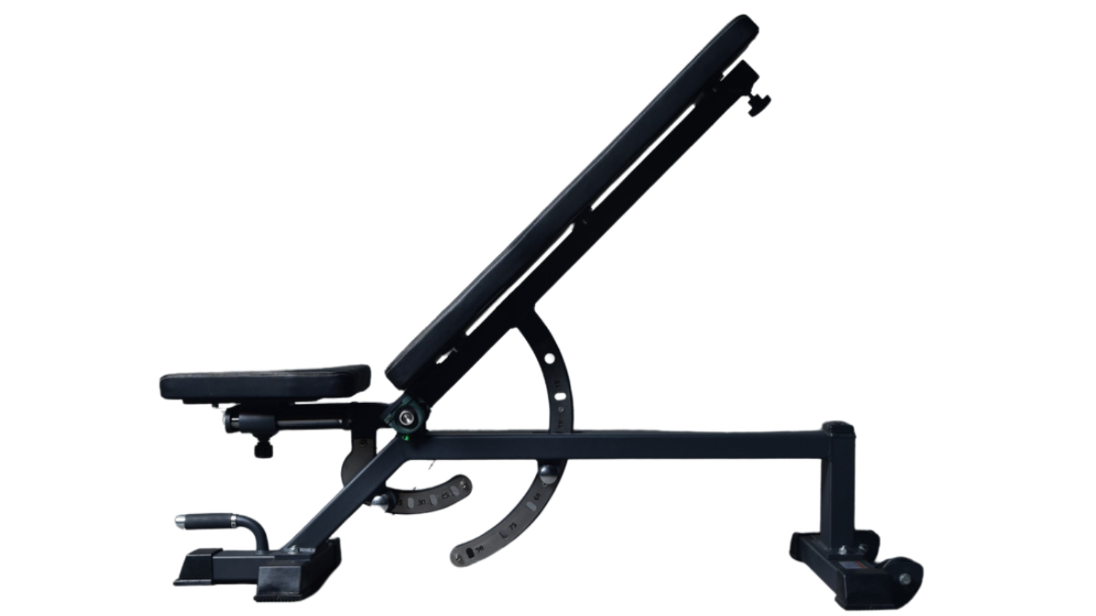 Fitness Hero Commercial Grade Adjustable No Gap Bench and Ab Attachment