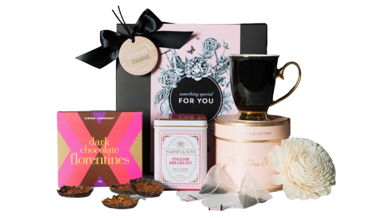 Gourmet Basket Fit for a Queen Tea Hamper