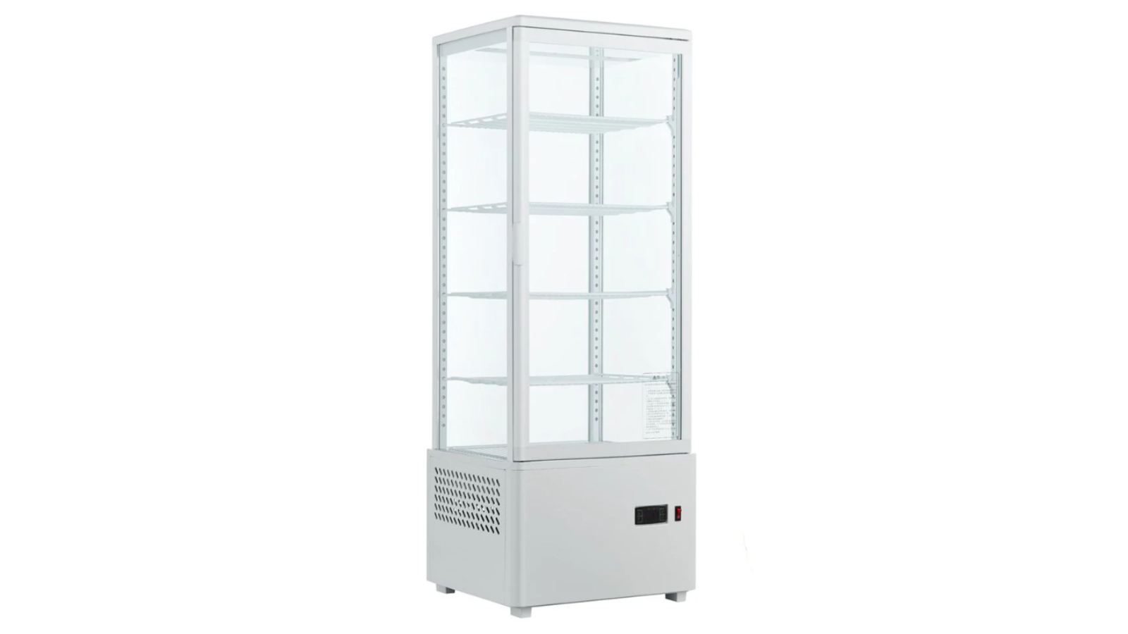 Thermaster TCBD108L Commercial 4 Sided Countertop Display Fridge