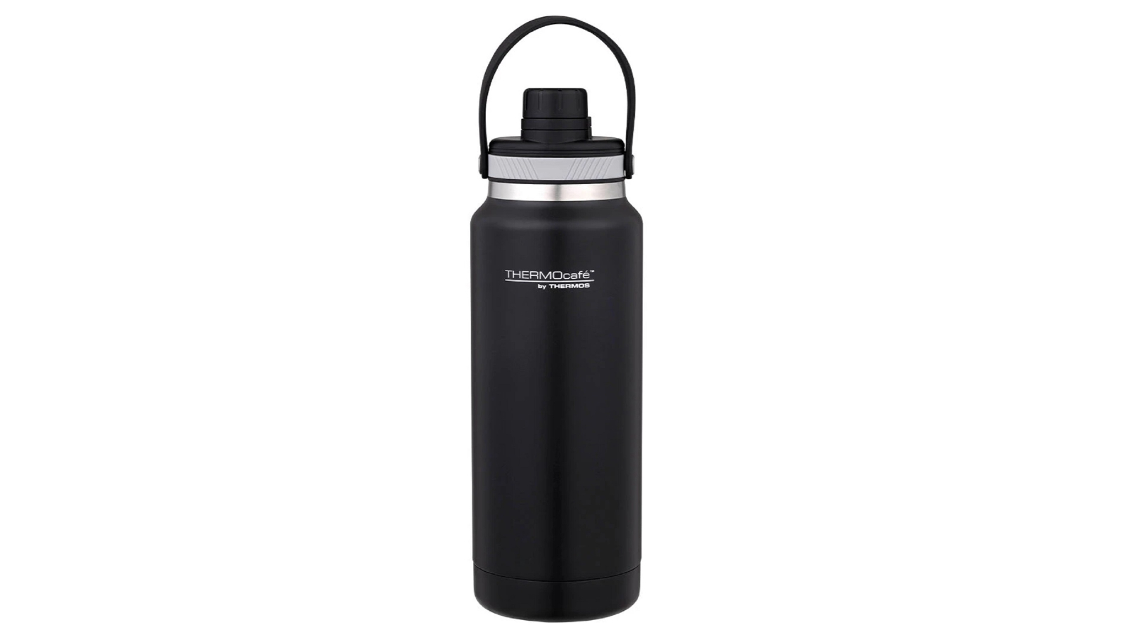 Thermos Black Thermocafe Drink Bottle - 1 Litre