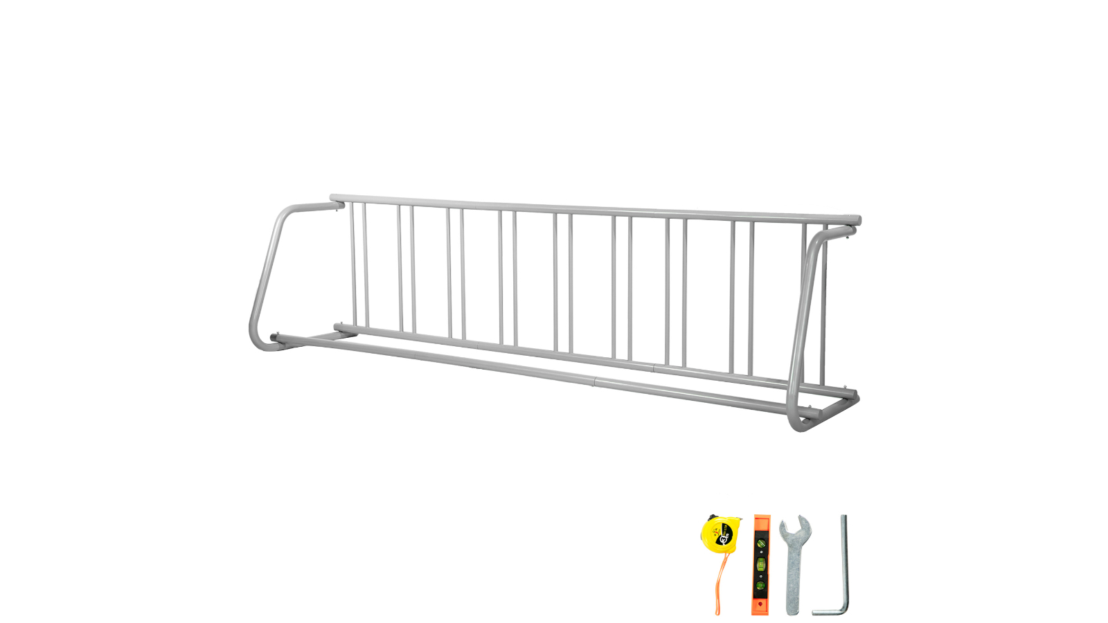 Vevor 9-Holder Single-Side Floor Bike Rack