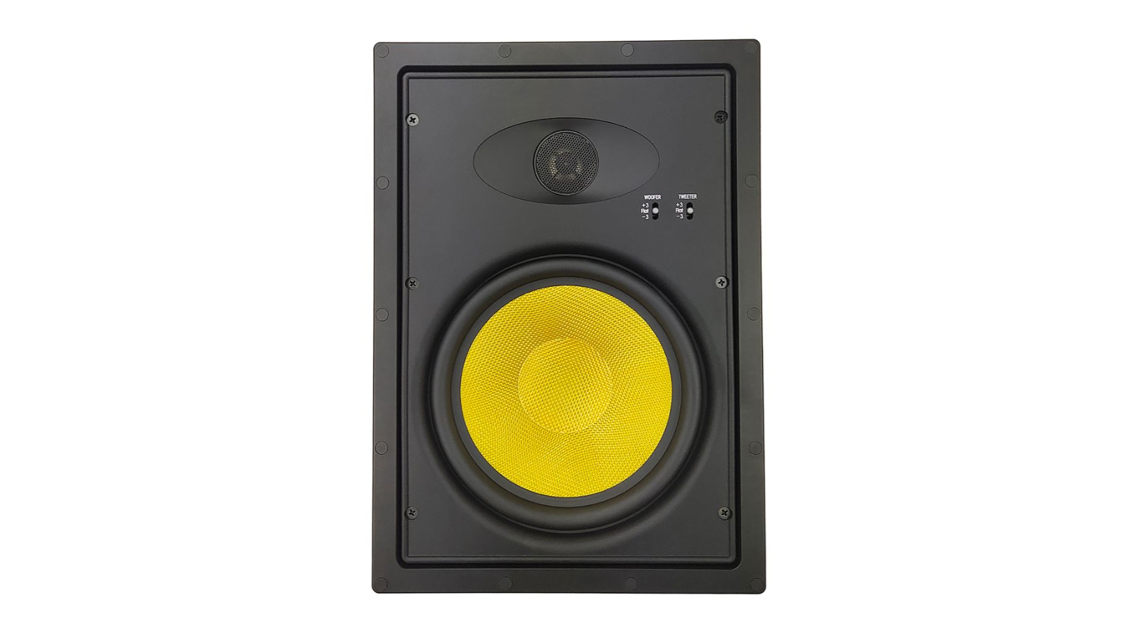 Taga Harmony White 2-Way in-Wall LCRS Speaker Pair -  8inch