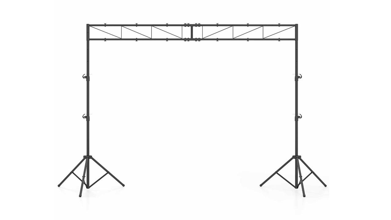 Costway Portable Lighting Truss System Adjustable DJ Light Stand
