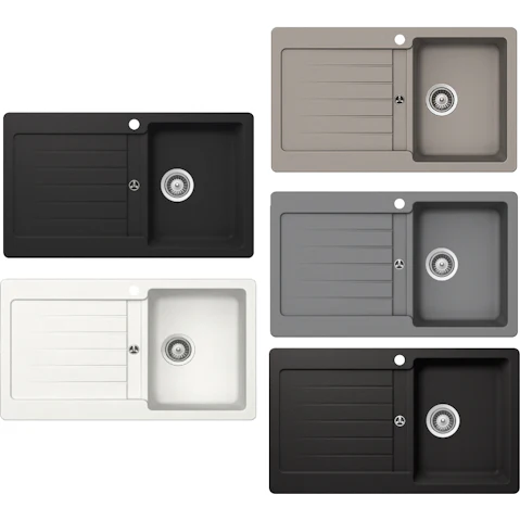 Schock Typos D100 Single Right Hand Bowl Sink