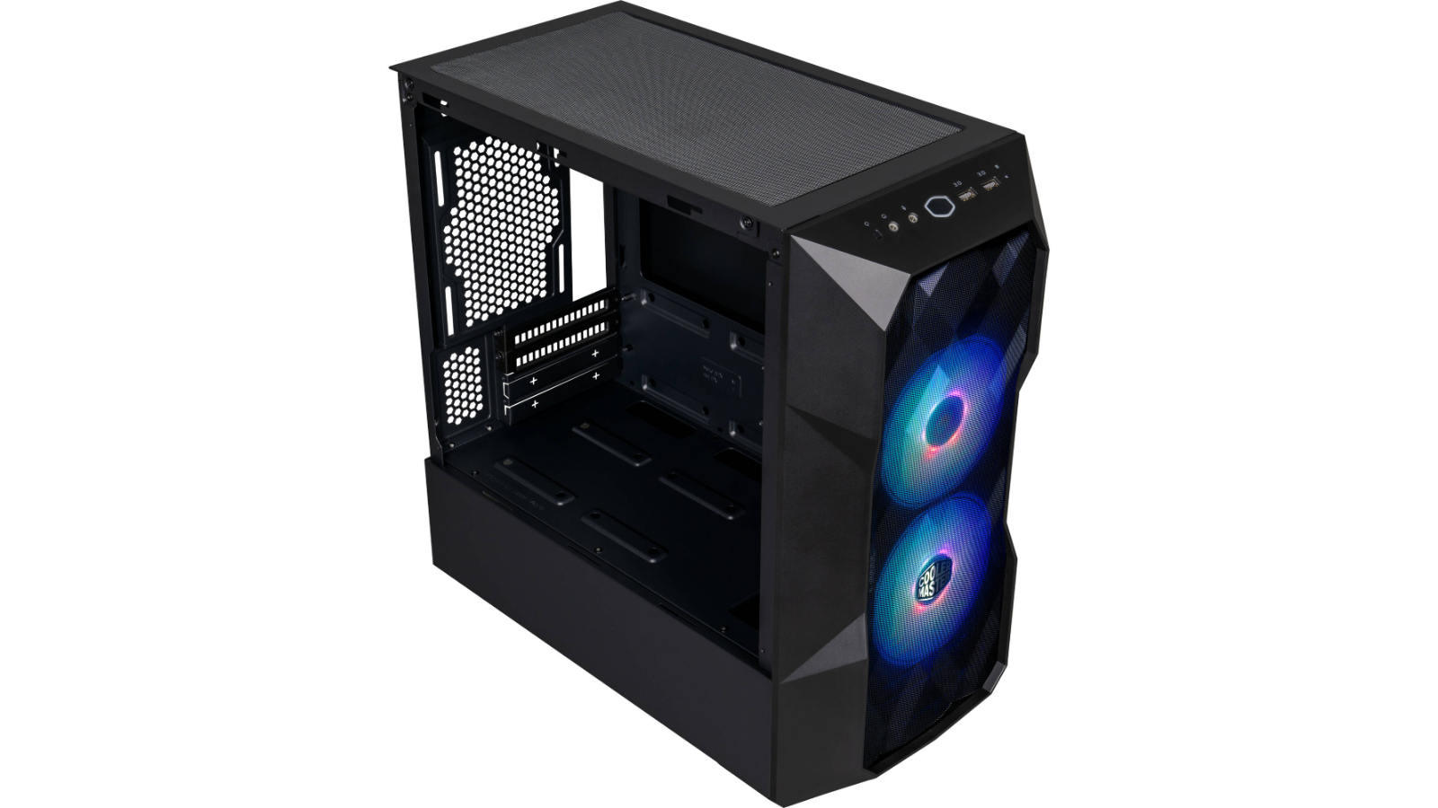 Cooler Master TD300 MasterBox Mesh Mid-Tower Case - Black