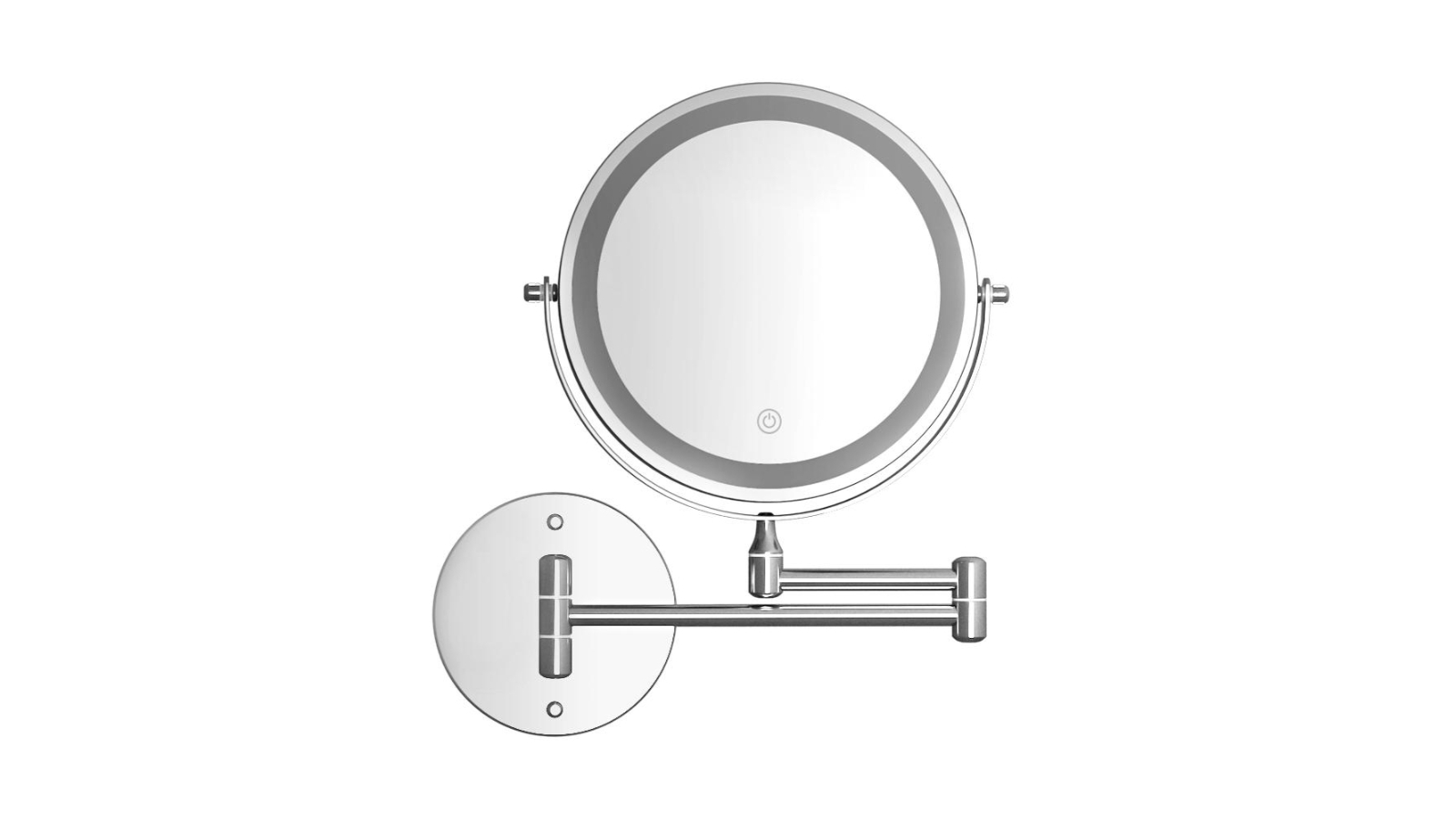 Embellir Makeup Mirror 10x Magnifying Extendable Glass Harvey Norman