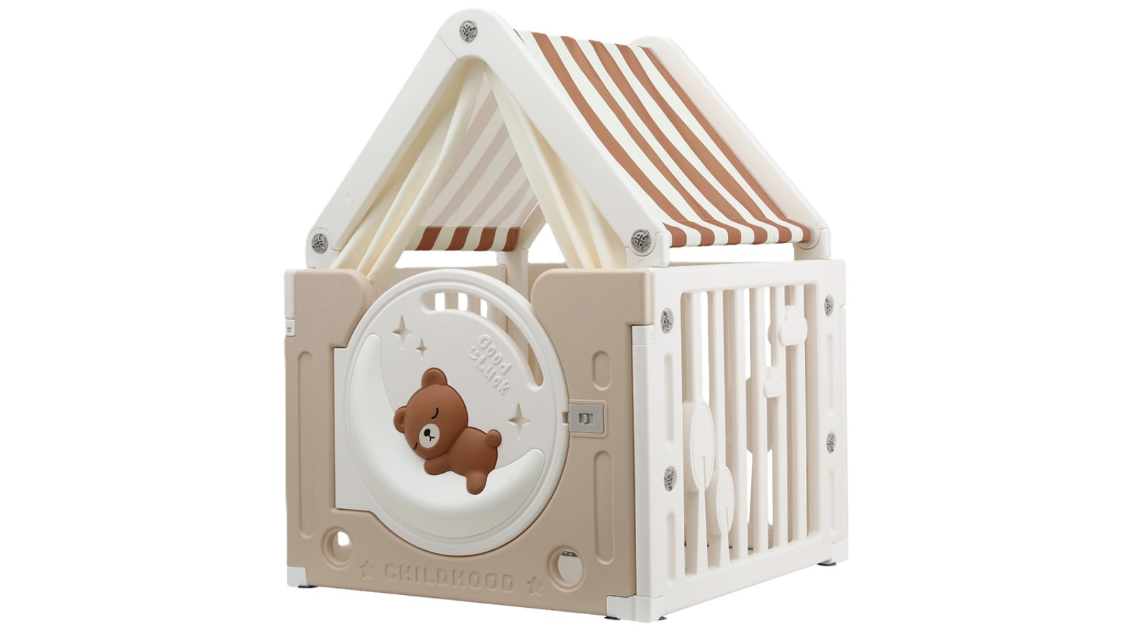 Keezi Kids Playhouse Tent with Floor Mat - 85 x 113cm