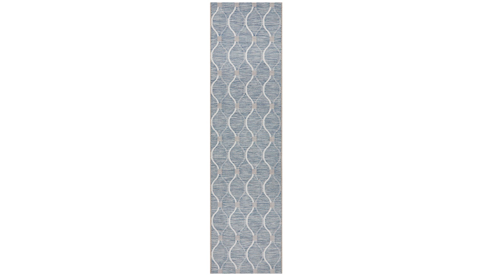 The Weave Studio Jade 5501 Blue Runner Outdoor Rug
