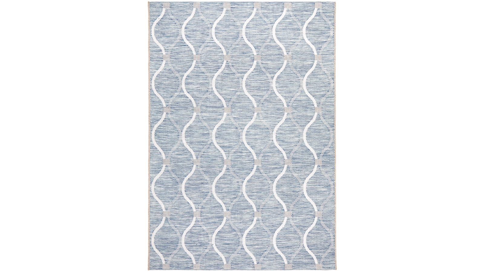 The Weave Studio Jade 5501 Blue Outdoor Rug