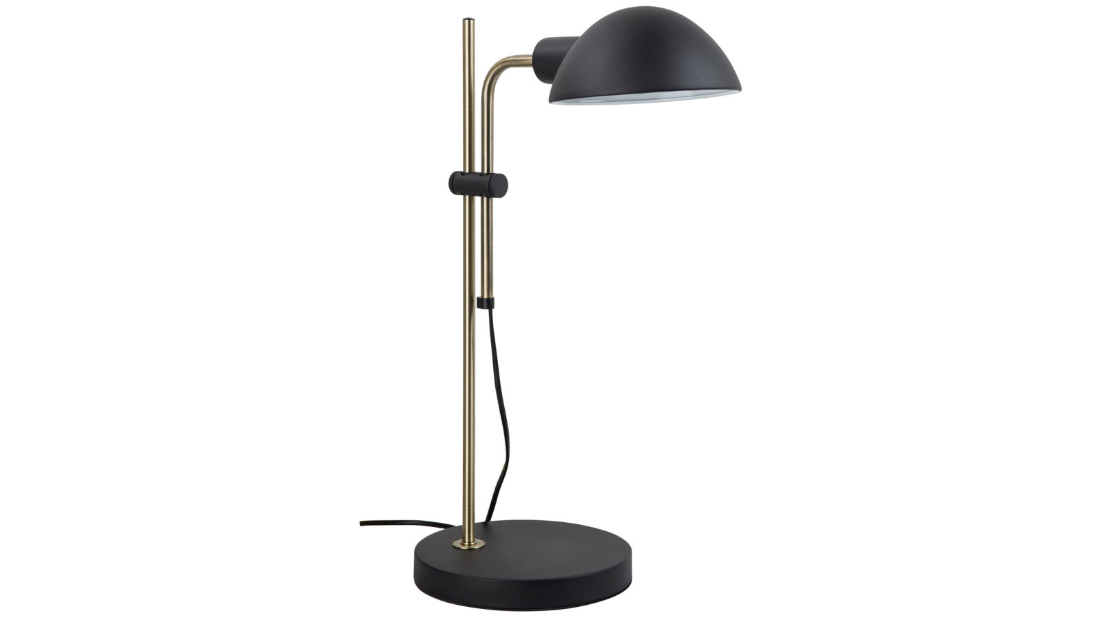 CLA Lighting Tettu Adjustable Height Swivel Head Sand Black Table Lamp