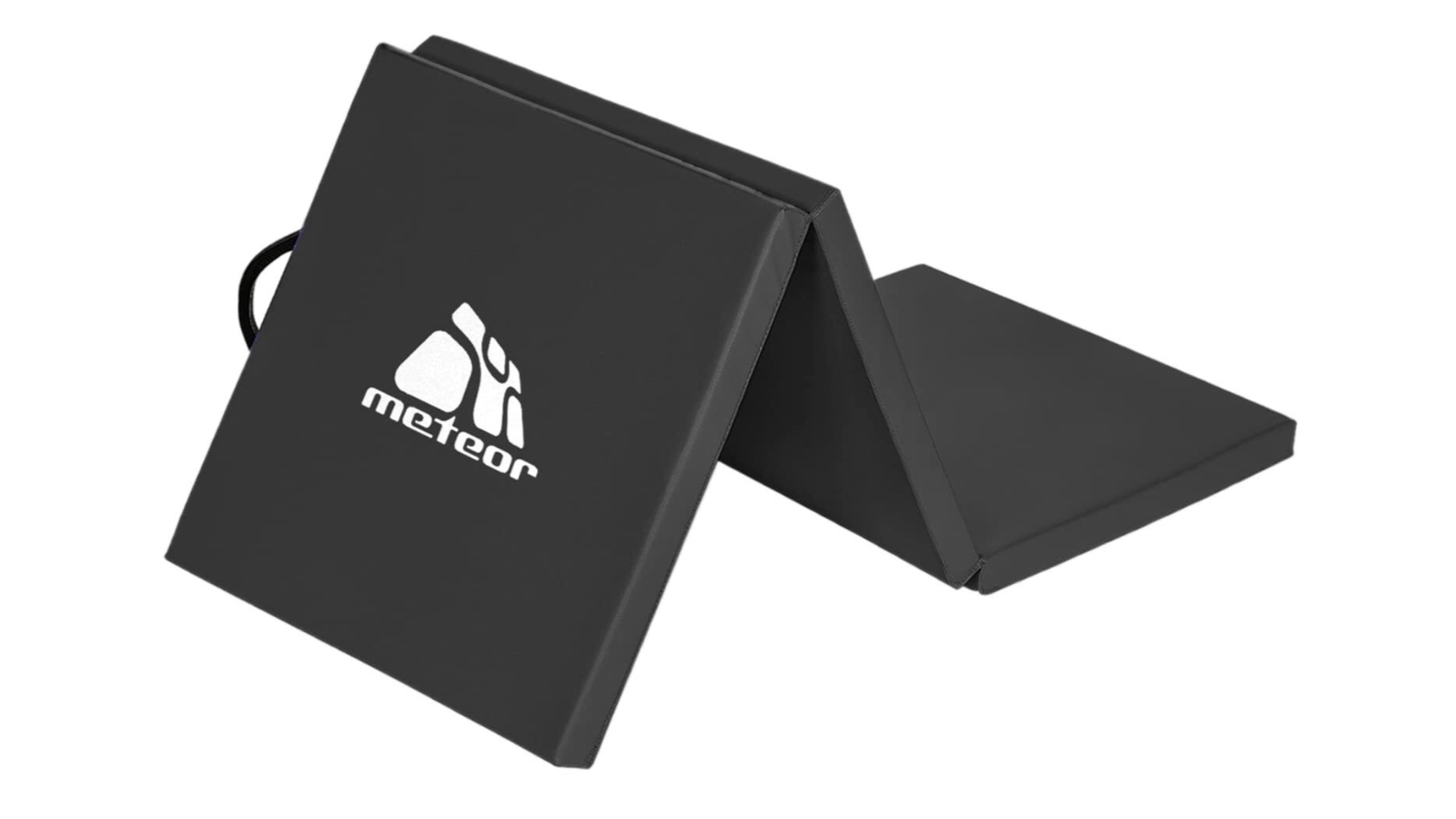 Meteor For The Winners 180 x 60cm Tri-Fold Gymnastic Mat - Black
