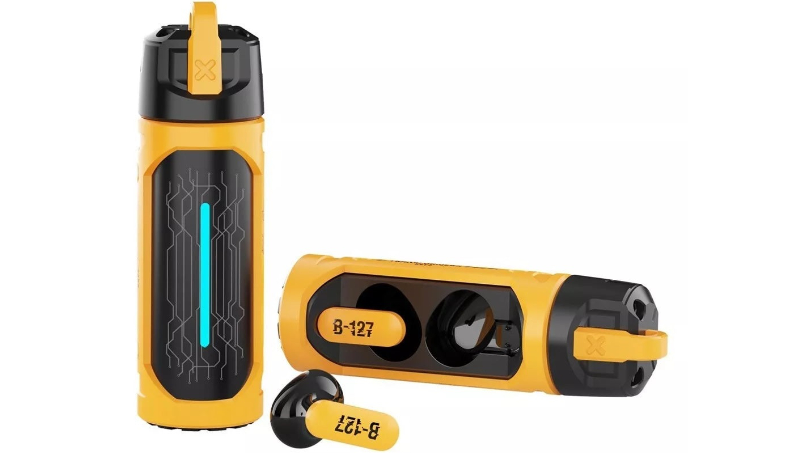 Transformers TF-T11 TWS Bluetooth Gaming Earbuds - Yellow