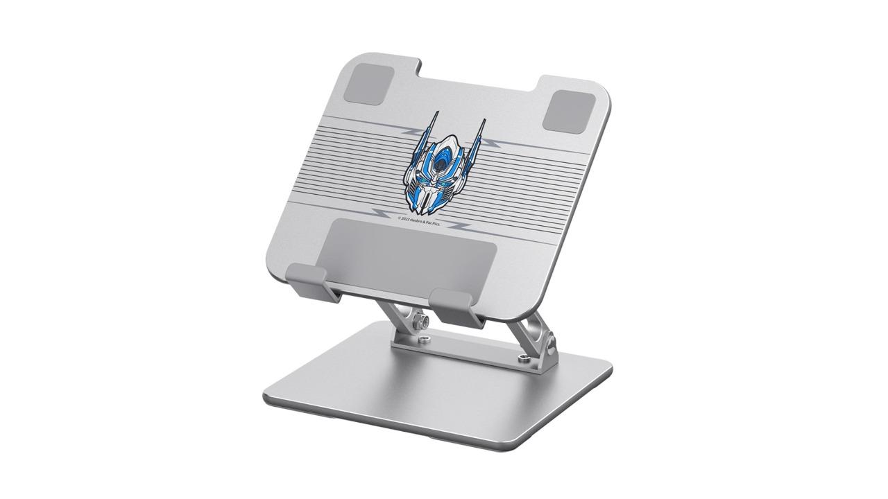 Transformers TF-X01 Optimus Prime Metal Stand - Silver