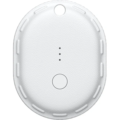 Laser Mini Smart Tag with Apple Find My Tracking - White
