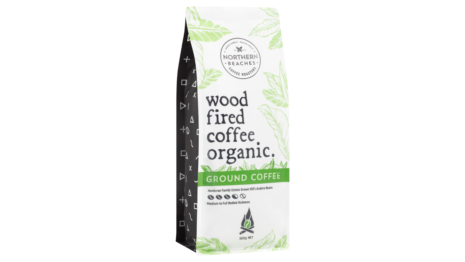 Wood Fired Coffee Arabica Organic Ground - 500g