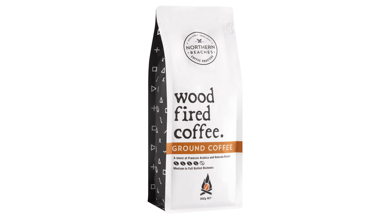 Wood Fired Coffee Premium Arabica Ground - 500g