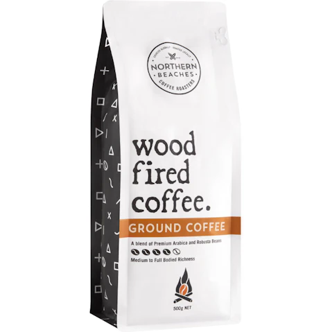 Wood Fired Coffee Premium Arabica Ground - 500g