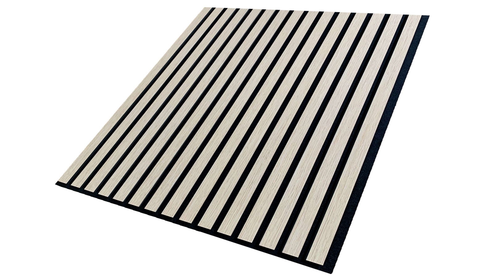 BBP Slatted and Felt Backed Acoustic Panels - American Oak