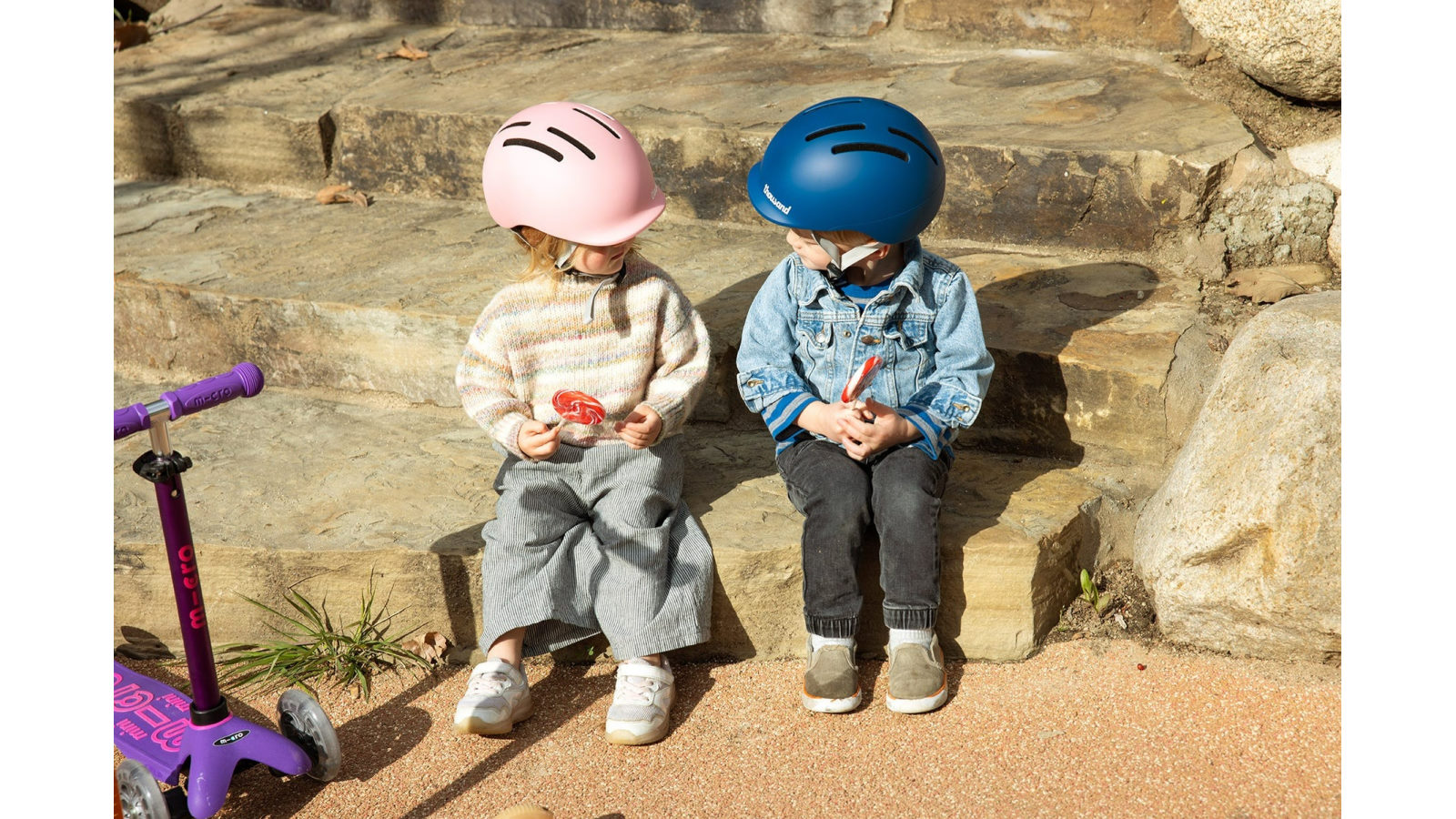 Thousand Junior Toddler Helmet Bravo Blue Harvey Norman