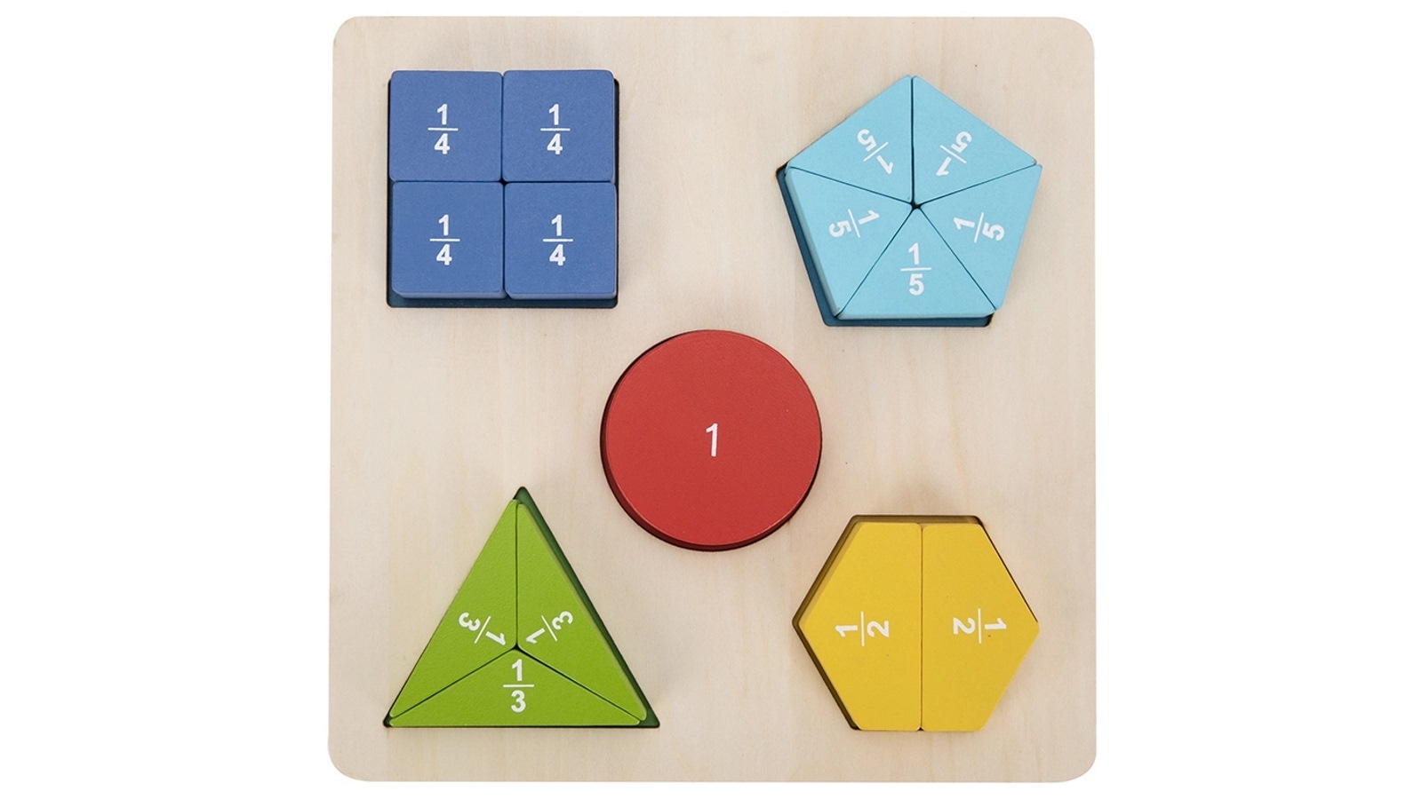 Tooky Toy Fraction Puzzle