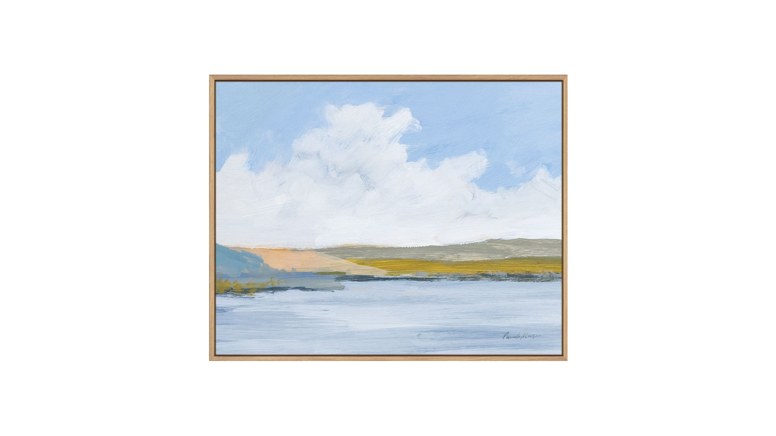 La Grolla The River Natural Gallery Wall Art - 128 x 103cm