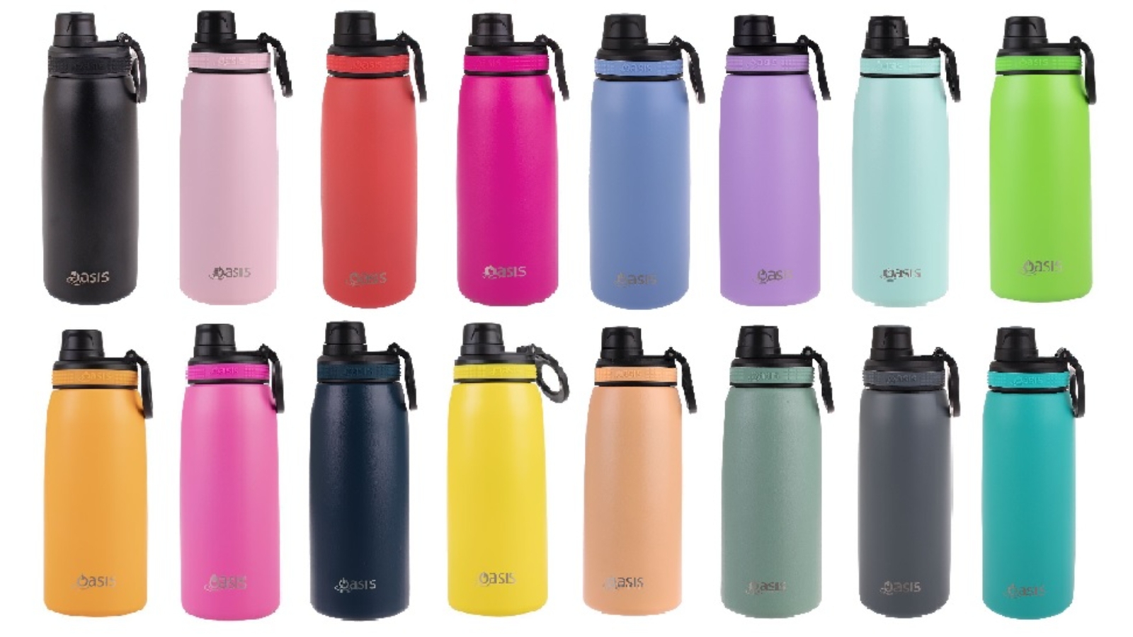 Oasis Double Wall Insulated Sports Bottle with Screw Cap 780ml