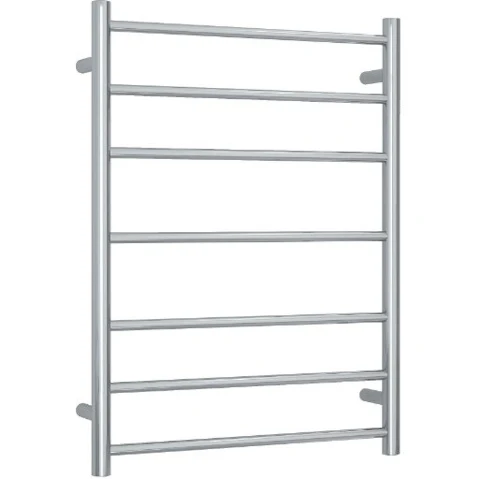 Thermogroup Thermorail 7 Bar Round Heated Towel Rail - Chrome