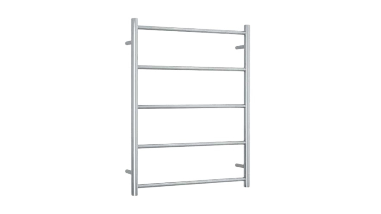 Thermogroup Thermorail Straight Round Polished Non-Heated Towel Rail - Stainless Steel 