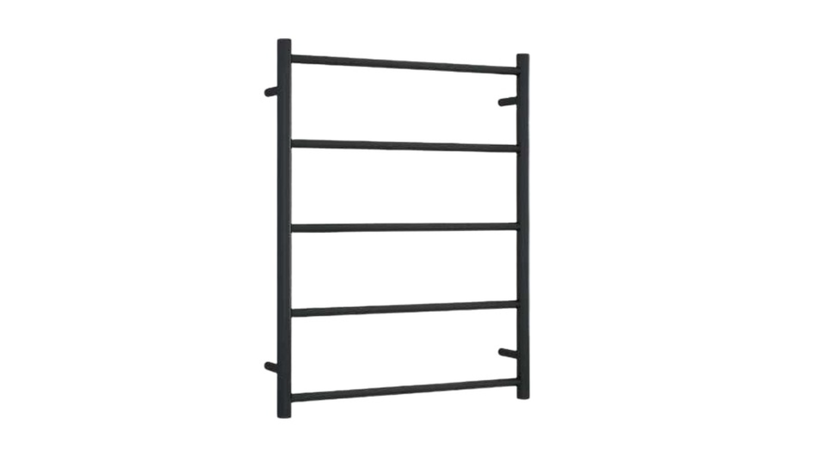 Thermogroup Thermorail Straight Round Towel Rail - Matte Black 