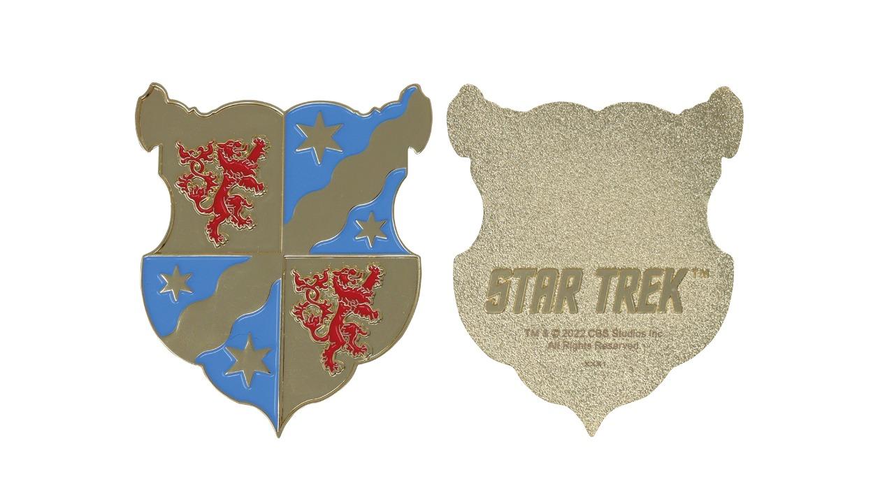 Fanattik Star Trek Limited Edition Picard Family Crest Medallion