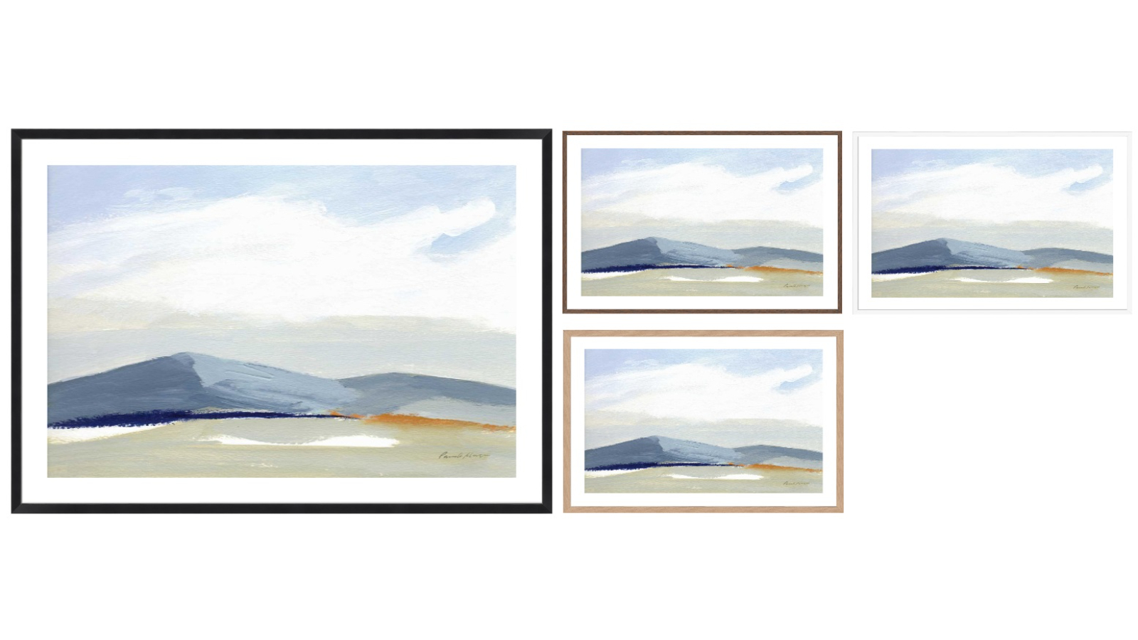 La Grolla This Land II Frame Wall Art
