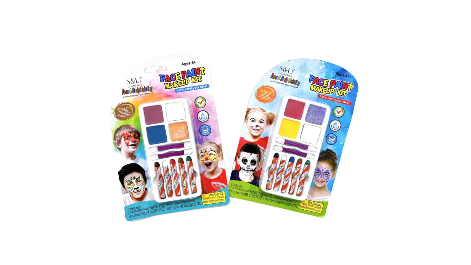 Megajoy Kids Glitter and Crayon Face Paint Makeup Kit Harvey Norman